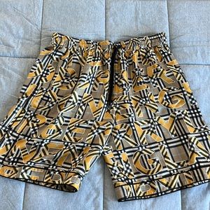Burberry silk shorts